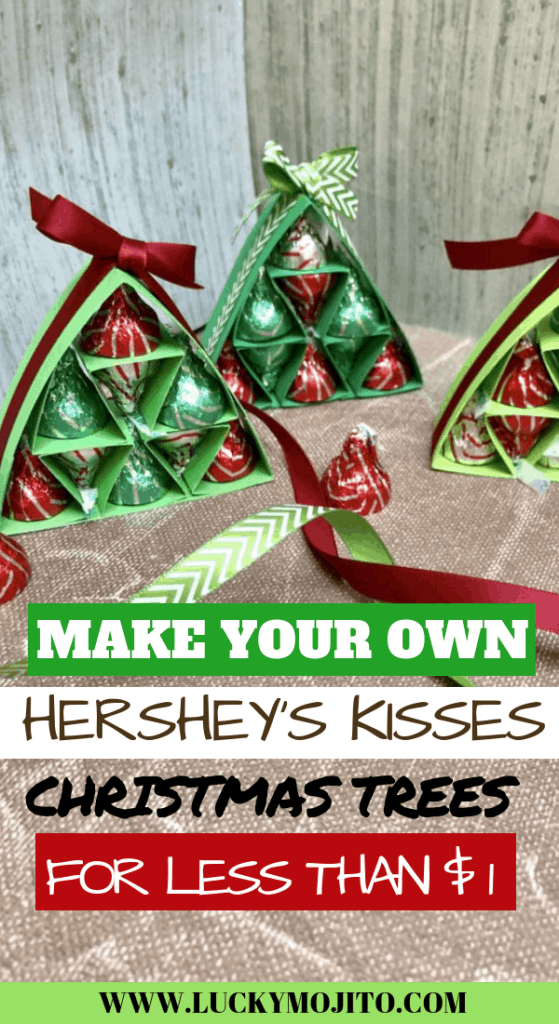 Hershey Kisses Christmas Tree Tutorial | Lucky Mojito