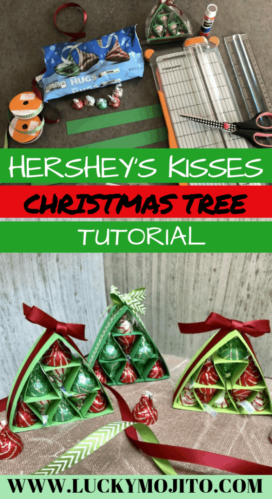 Hershey Kisses Christmas Tree Tutorial | Lucky Mojito