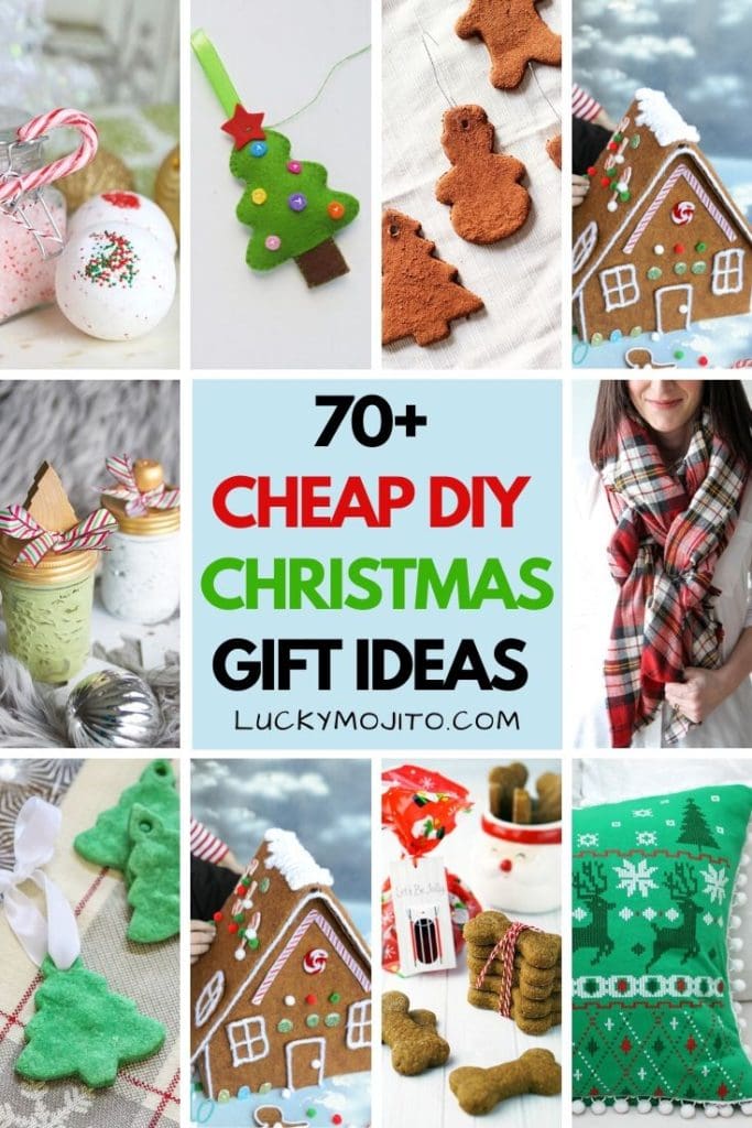 70+ DIY Christmas Gift Ideas That Are Cheap & Easy to Make | Lucky Mojito